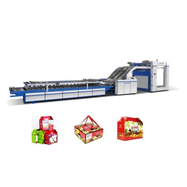 China 600g/M2 Automatic Flute Laminator Machine High Speed Corrugated Cardboard factory