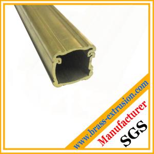 China two parts joint brass extrusion section factory