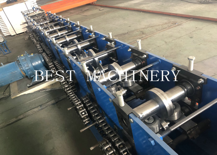 Roofing House Section H Purlin Machine Full Automatic For Galvanized Steel