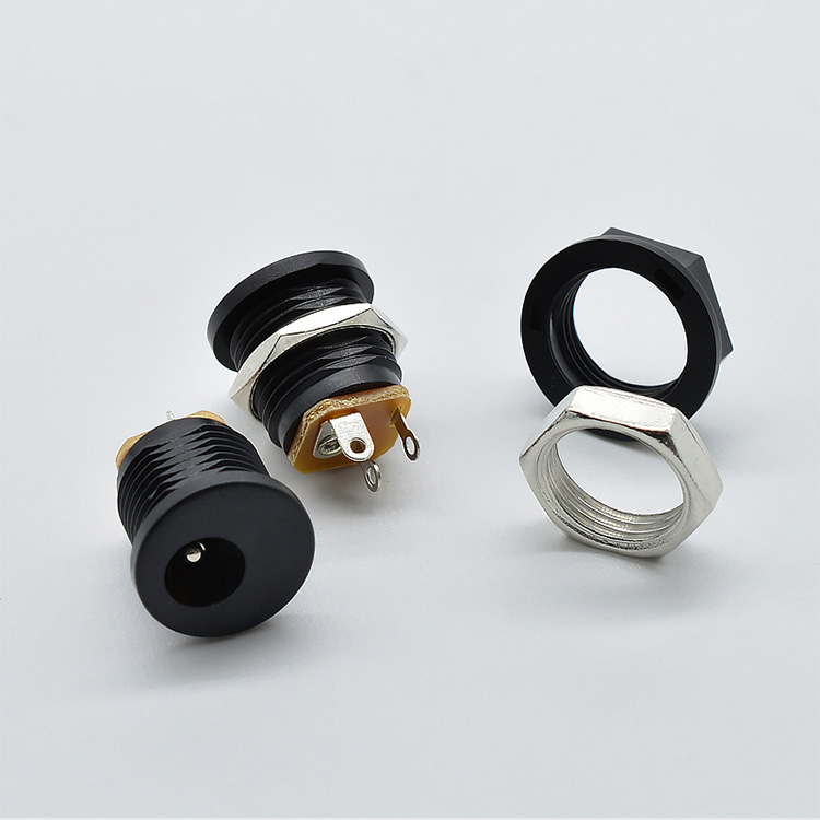 24v DC5525 Wiring Harness Screw DC5521 Socket Connector Adapter Female Connector 500V 5521 Cable AC