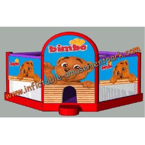 Professional Kids Bimbo Commercial Bouncy Castle , Inflatable Jumping Castle