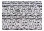 Geometric Polyester Lace Fabric OEM / ODM Offer CY-CT9097