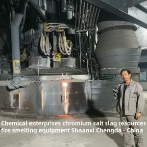 China TOP4 Chemical Enterprises Chromium Salt Slag Resources Fire Smelting Equipment factory