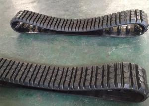 China Small Skid Steer Track Loader Rubber Tracks Anti Vibration With 37 Link factory