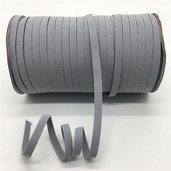 roll packing high elasticity flat elastic cord for note book color elastic band