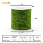 1mm 1.5mm Nylon Cord Rope for Chinese Knot Bracelet Making and DIY Jewelry