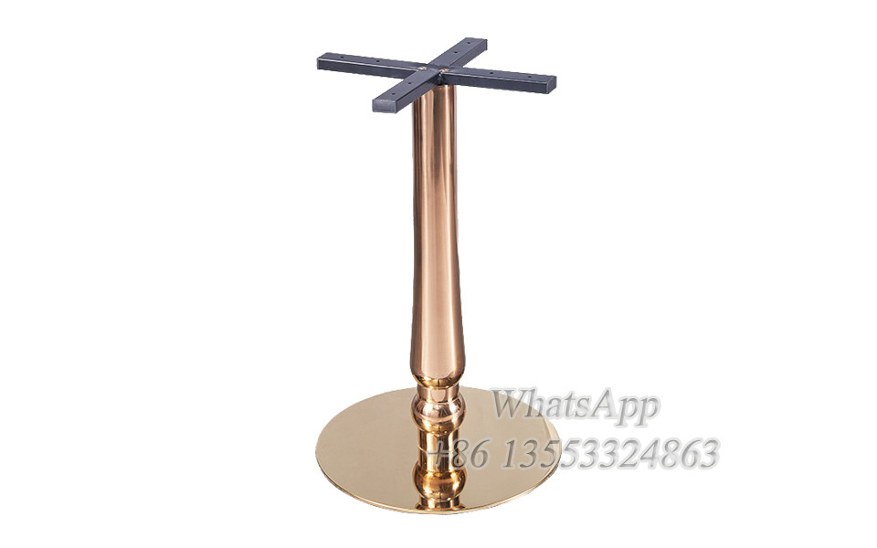 Modern Marble Table with Stainless Steel Table Base Gold Color (YT-A140)
