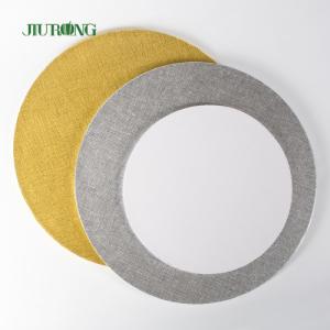 China Anti Dirty Sustainable Golden Disposable Cake Board Paper Plates factory