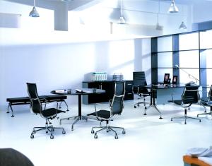 China Ribbed Look Aluminum Group Management Chair For Large Conference Tables factory