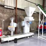 Semi Automatic Rice Packaging Machine 25kg Fertilizer Bagging Machine