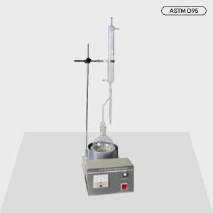 China Adjustable Heating Power Water Content Tester , Petroleum Test Equipment Gb/T260 factory