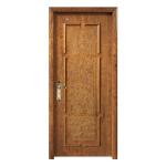 Interior Flush HDF Wood Doors Finished 5 Panel Wooden Door ISO9001
