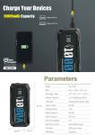 1000A 10000mAh 5.0L 3.5L Battery Booster Car Emergency Jump Starter with Led