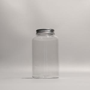 China Food Grade Round 500ml PET Plastic Bottle With Caps In Plastic or Aluminum Material factory