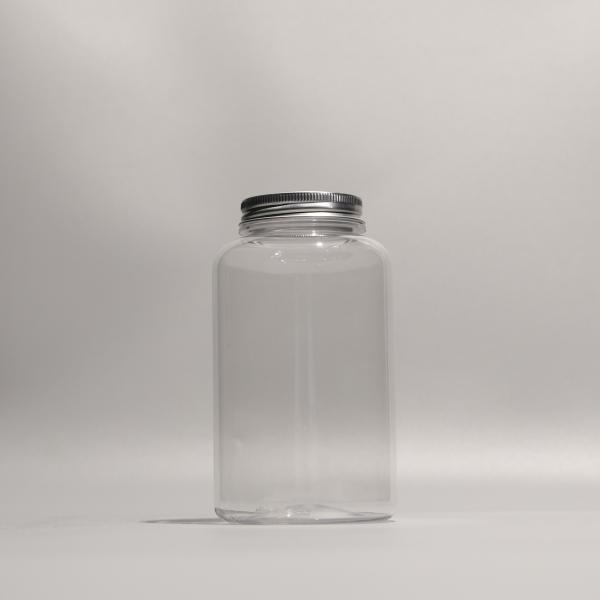 Food Grade Round 500ml PET Plastic Bottle With Caps In Plastic or Aluminum