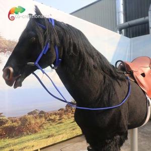 China Fun Park Rideable Animatronic Horse Animatronic Animals Snow Proof factory
