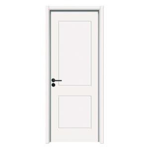China Painting WPC Door 45mm Door Frames and 5.5mm WPC Hollow Door Boards for Interiors factory