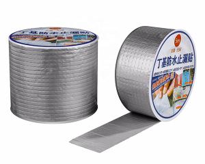 China Main Material Butyl Waterproof Flashing Tape with Alumimu Foil Squeeze out factory