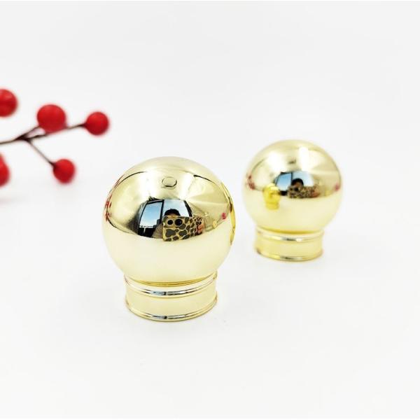China Custom Luxury Clear Perfume Bottle Lids Zamak Cap Easy Open factory