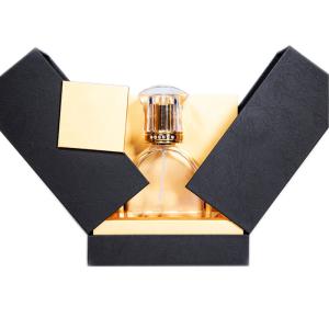 China FSC PET Tray Magnetic Packaging Empty Perfume Box UV Glitter factory