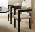 Living Room Chair Wooden Chairs Modern Sample Design Soft Seat Velvet Lamb Wool