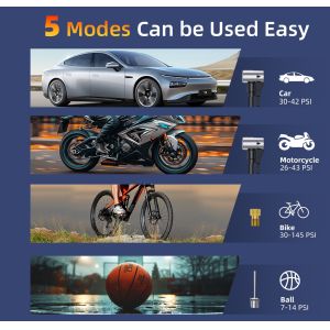 8000 Jumpstart Rechargeable Tyre Inflator