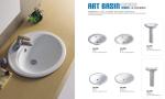 Luxurious modular bathroom furniture water basin