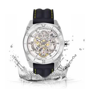 China Mens Luxury Skeleton Automatic Mechanical Wrist Watches factory