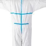 CE 60GSM Microporous Anti-static Disposable Protective Clothing