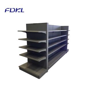 China Vegetable And Fruit Display Shelves , Metallic Supermarket Display Racks factory