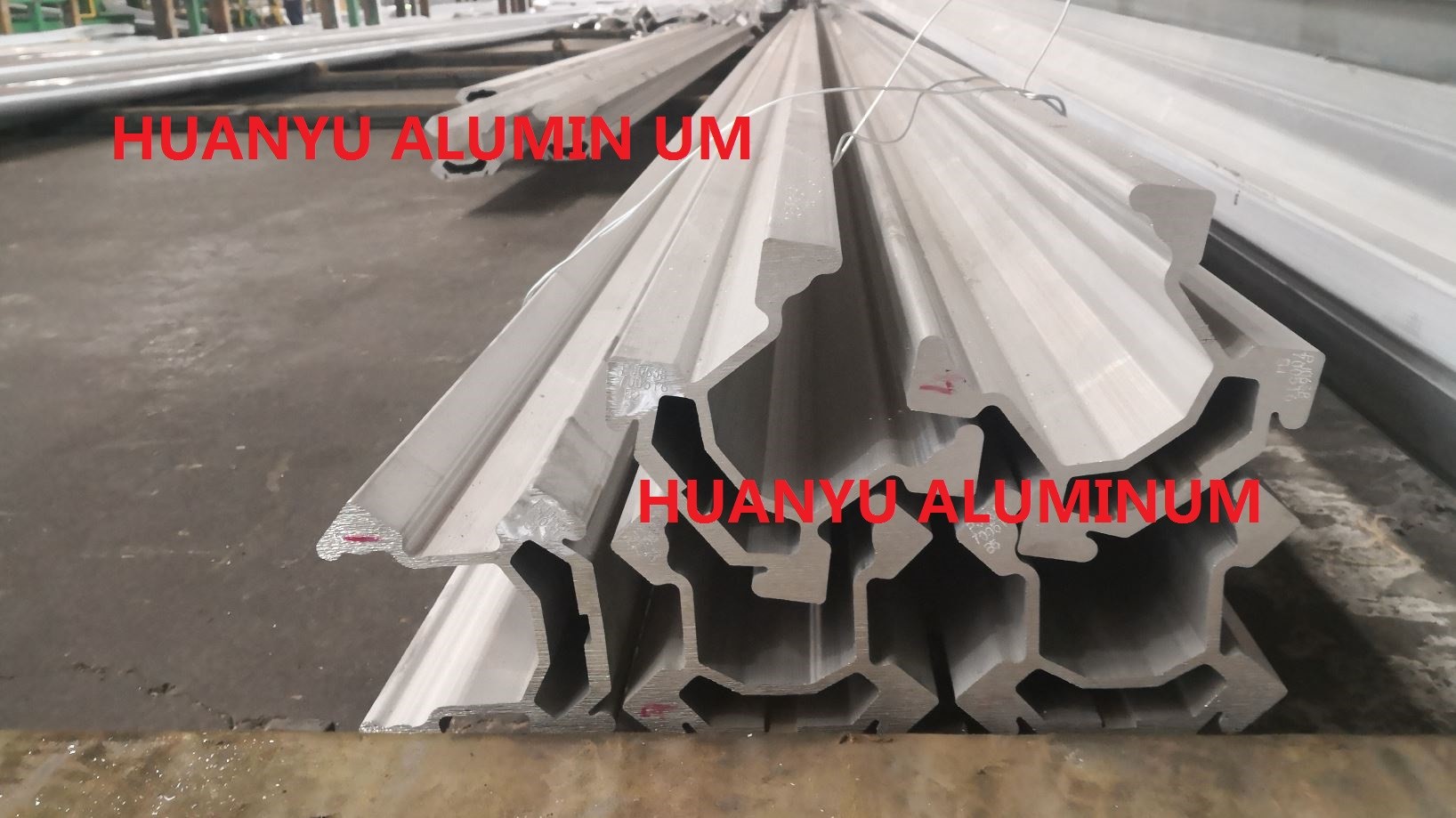Rock Drilling T6 Feed Beam Extruded Aluminium Profile 14ft Length