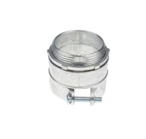 China Stainless Steel Flexible Conduit Fittings Zinc Straight Squeeze Connector Oiltight factory