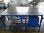 Double Glass Making Horizontal Glass Cover Table