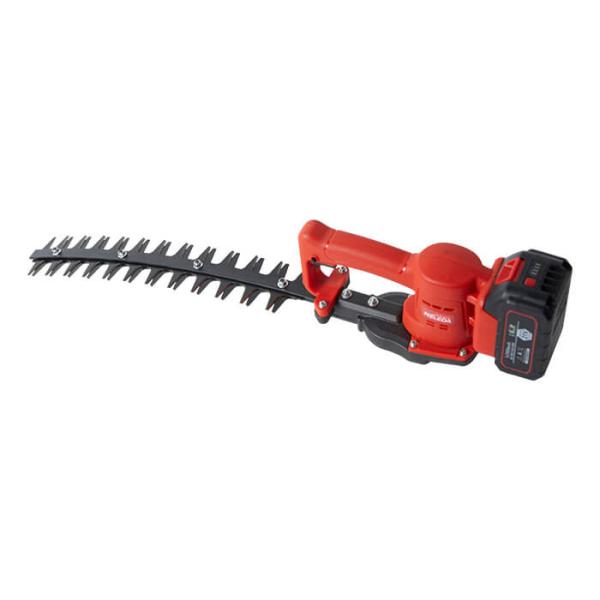 Electric Double Blade Cordless Hedge Trimmer 21V Lithium Battery Powered Garden