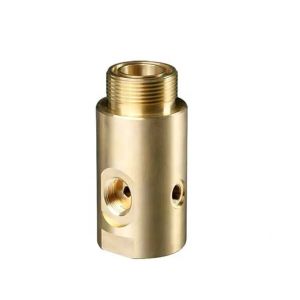High Precision Copper CNC Turning Products Custom CNC Lathe Service Part Brass