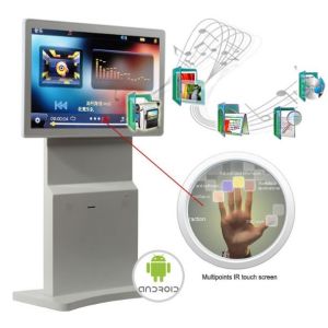 43inch Rotatable Kiosk Digital Signage, Android 7.1 Wifi Rotate Screen Lcd
