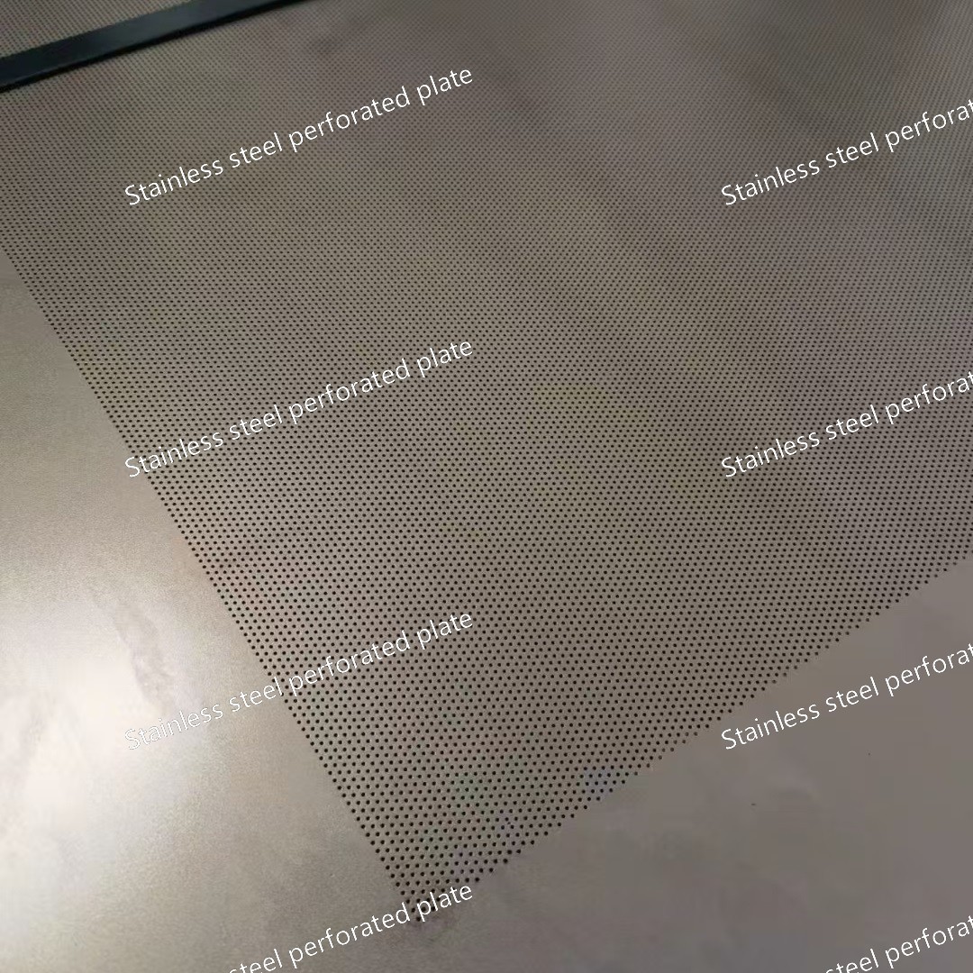 Durable 304/316 Stainless Steel Micro Hole Perforated Metal Sheet Smooth Surface Custom Patterns & Sizes