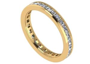 China 27pcs Diamond 18K Rose Gold Ring With 2.0×1.5MM OEM ODM For Gift factory