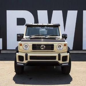 China The New Product JIMNY Body Kit JIMNY Upgraded LB Style Front and Rear Bumper Wide Bodyki factory
