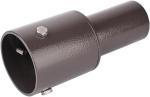 3 Inch Round Pole Tenon Adapter Carbon Steel Tenon Mount Adapter
