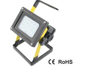 China Outdoor Rechargeable LED Flood Light Project Lamp , 20W Rechargeable Led Floodlight factory