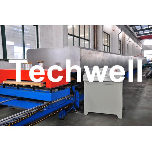 Double Layer Steel Sheet PU Sandwich Panel Machine / Production Line -
