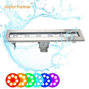 China Linear Underwater LED Waterfall Lights 2700k - 6500k IP68 Submersible LED Lights factory
