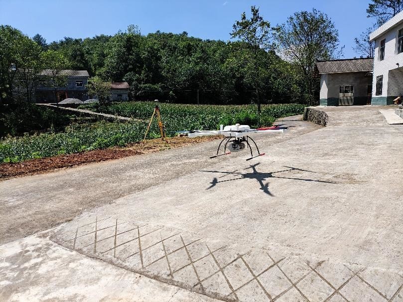 120min Max Load 8kg Multi Rotor UAV Long120 Light Rain Resistance Six Axis Drone
