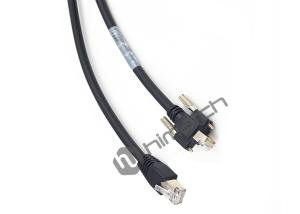 China High Speed Gige Vision Cable , Shielded Ethernet Cable M2 Nickel Plated Screws factory