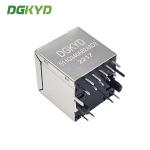 DGKYD511Q340AB2A8D2 180 Degree In Line Network Connector 2.5G Filter 10P8C