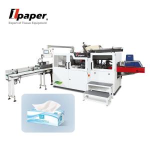 China 3.5KW Motor Power Full Automatic Facial Tissue Printing Machine for 30-100 Boxes/Minute factory