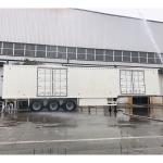 SHACMAN Van Type Semi Trailer 50T 3 Axle Foot Dry Semi Trailer Truck CIMC