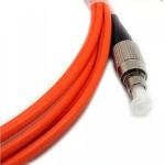 fiber optic cable patch cord OM2 Simplex Orange FC - FC LSZH 2.0 MM 3M