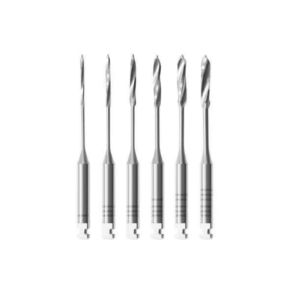 Endodontic Rotary Files Dental Pesso Reamers For Enlarge Canal Easy Identificati